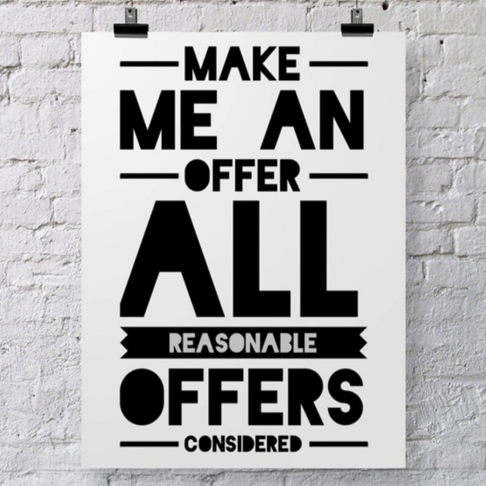 Make an offer!